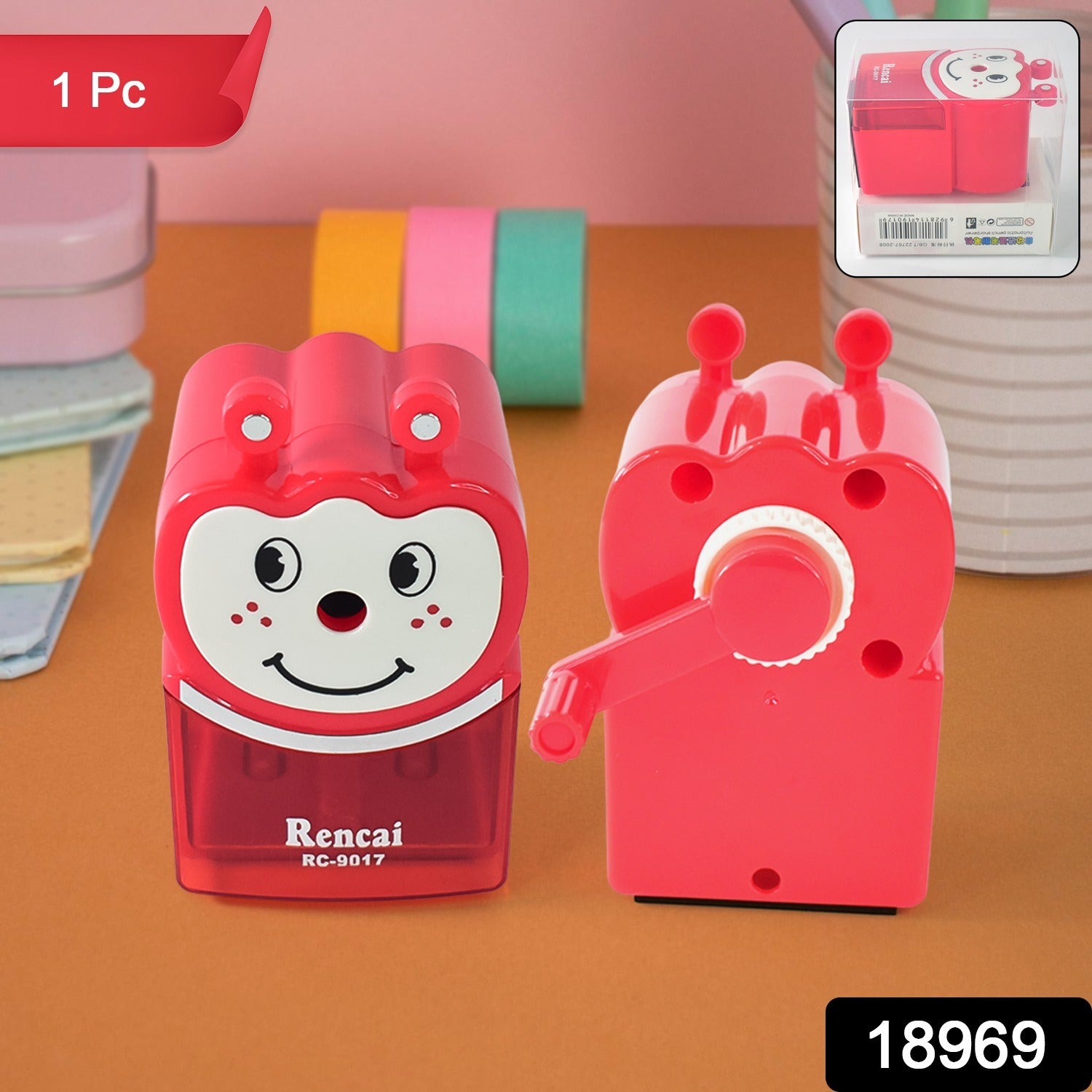 Cartoon Shaped Sharpener For Kids  Animal Shaped Pencil Sharpener (1 Pc) Cartoon Shaped Sharpener For Kids  Animal Shaped Pencil Sharpener (1 Pc)